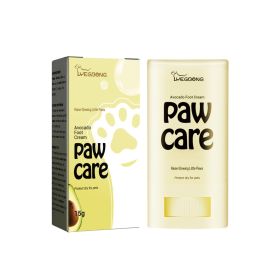 Yegbong Pet Avocado Foot Balm Pet Cat & Dog Foot Cleansing Care, Moisturizing And Crack-proof Care (Option: 15g)